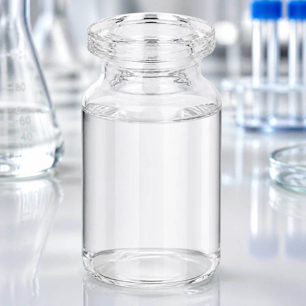 Injektionsflaske i klart glas 5 ml Hochwertige Injektionsflasche aus klarem Glas 5ml Füllvolumen für Pharmaindustrie