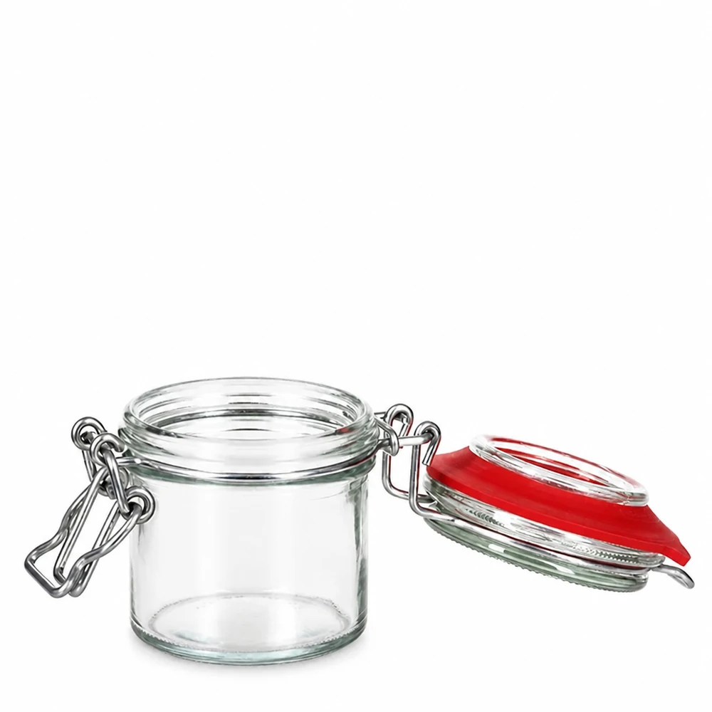 135 ml opbevaringsglas, type G, med bøjlelåg UN.. 135 ml opbevaringsglas, type G, med bøjlelåg UN..