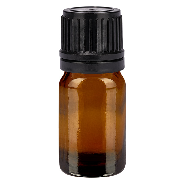 5ml flaske 11mm SV sort OV BrownLine UT18/5