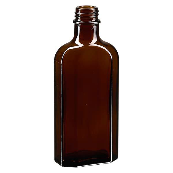 125 ml Meplat-flaske brun DIN22 125 ml Meplat-flaske brun DIN22