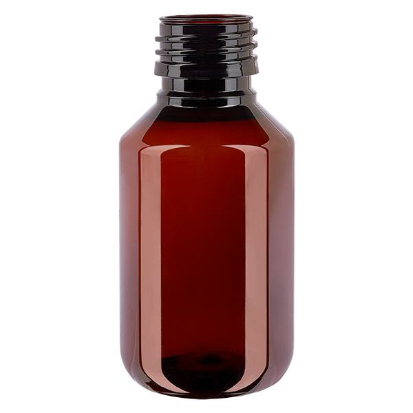 PET-flaske 100 ml PP28 uden låg PET-flaske 100 ml PP28 uden låg