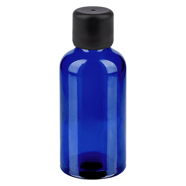 50 ml flaske 6 mm SV sort STD BlueLine UT18/50