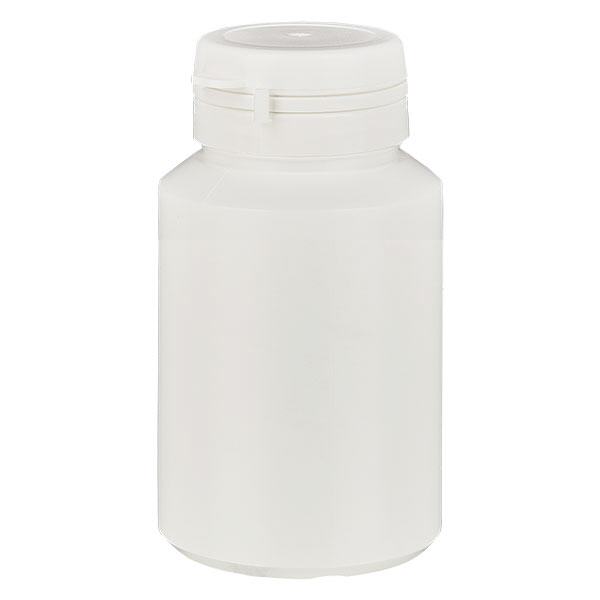 Kapselæske 60 ml hvid med Jaycap OV hvid Kapselæske 60 ml hvid med Jaycap OV hvid