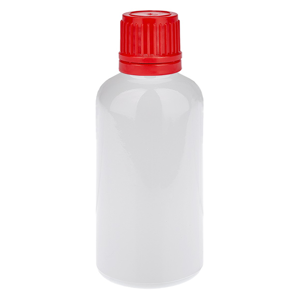 50 ml flaske 11 mm skruelåg rød Originalitetslås WhiteLine UT18/50 50 ml flaske 11 mm skruelåg rød Originalitetslås WhiteLine UT18/50