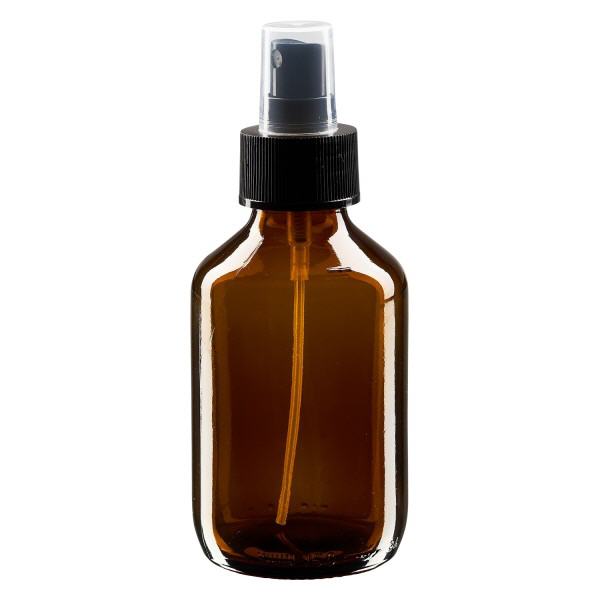 150 ml medicinflaske brun, med pumpesprøjte sort ApoGlas. Farmaceutisk kvalitet fra EU-produktion. 28 mm (PP28) gevind. (sirup, let glasflaske) 150 ml medicinflaske brun, med pumpesprøjte sort ApoGlas. Farmaceutisk kvalitet fra EU-produktion. 28 mm (PP28) gevind. (sirup, let glasflaske)