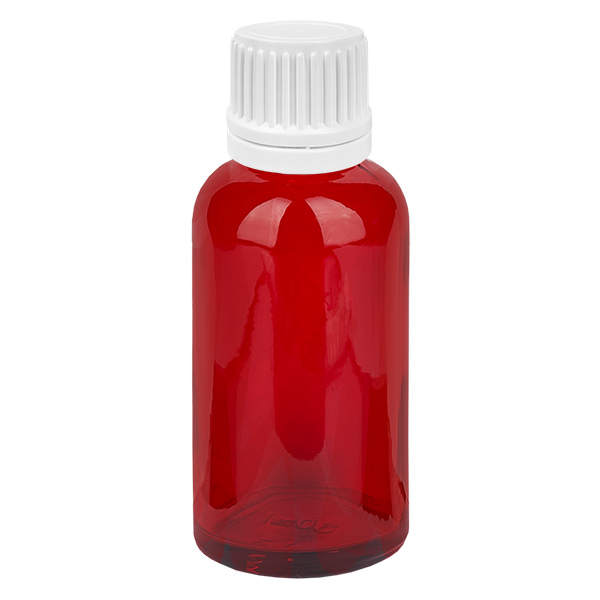 30 ml Dropperflaske 0,7 mm hvid OV RedLine UT18/30