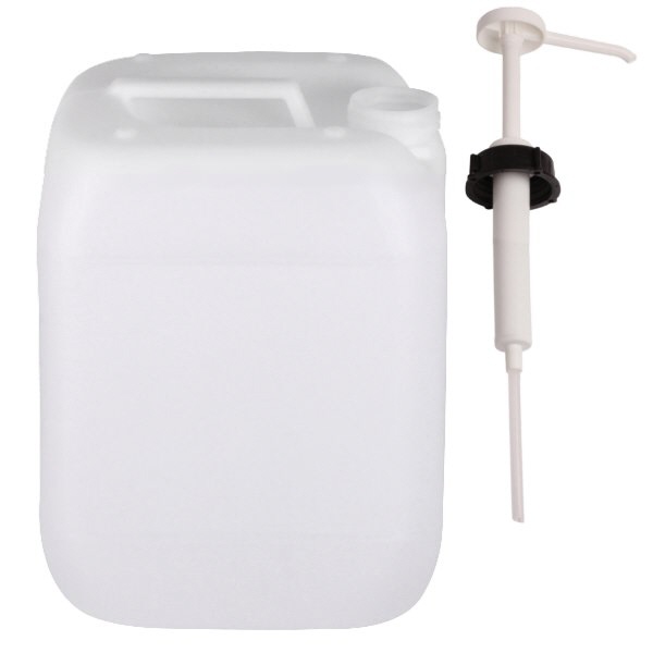 Beholder 25 liter med doseringspumpe Beholder 25 liter med doseringspumpe
