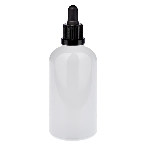 100 ml pipetteflaske sort originalitetslukning WhiteLine UT18/100 100 ml pipetteflaske sort originalitetslukning WhiteLine UT18/100
