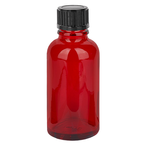 30 ml flaske 11 mm SV sort STD RedLine UT18/30