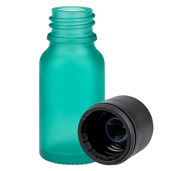 10 ml flaske 6 mm SV sort STD GreenLine UT18/10 10 ml flaske 6 mm SV sort STD GreenLine UT18/10