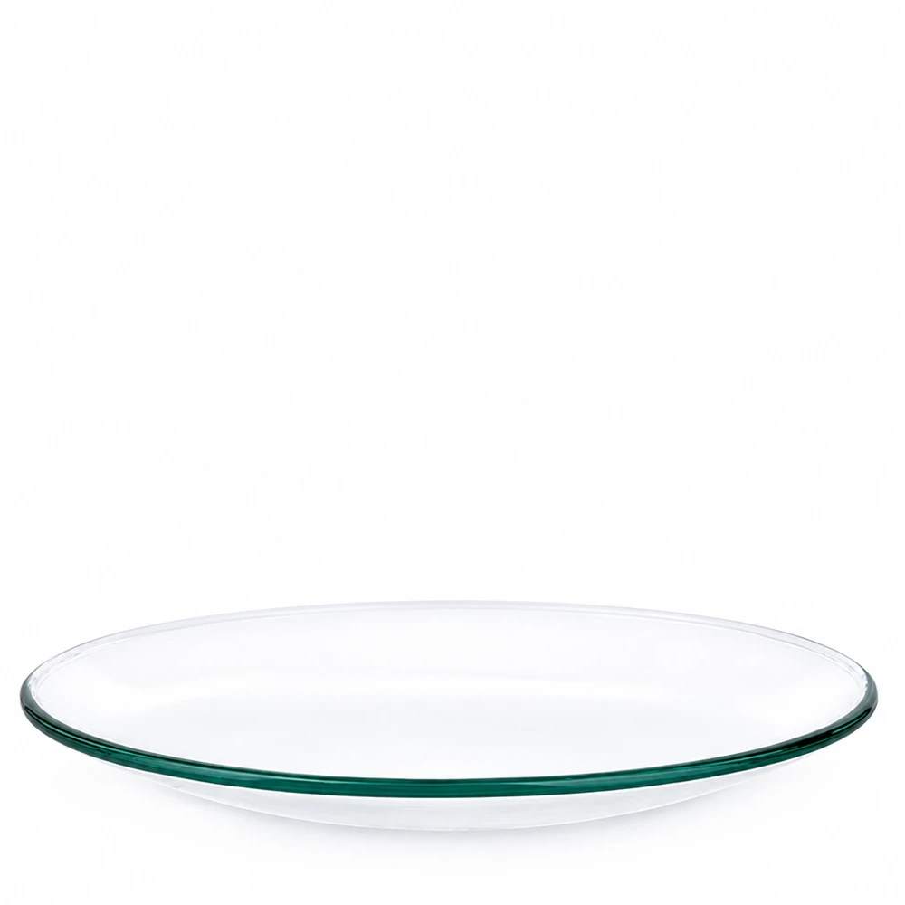 Urglasskål Ø 110 mm Rund urglasskål af klart glas med en diameter på 110 mm til laboratoriebrug