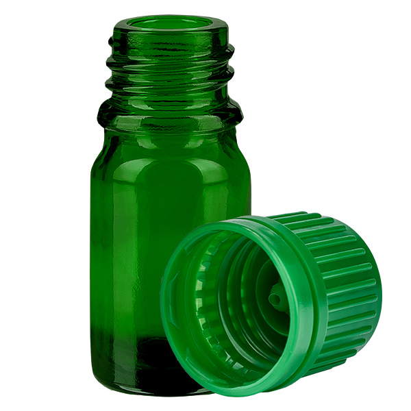 5 ml flaske 11 mm SV grøn OV GreenLine UT18/5 5 ml flaske 11 mm SV grøn OV GreenLine UT18/5