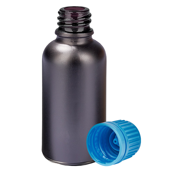 30 ml flaske 11 mm SV blå OV BlackLine UT18/30 30 ml flaske 11 mm SV blå OV BlackLine UT18/30