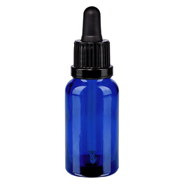 20 ml pipetteflaske sort OV BlueLine UT18/20