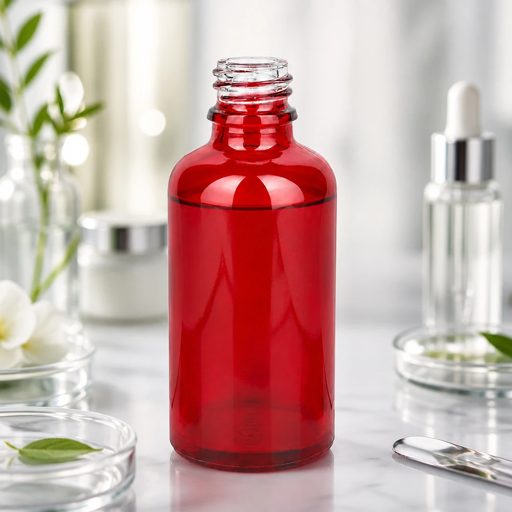 50 ml Apoteksflaske RedLine UT18/50 UNiTWIST 50 ml RedLine UT18/50 UNiTWIST-apoteksflaske af høj kvalitet med gennemsigtig glastråd til nem håndtering