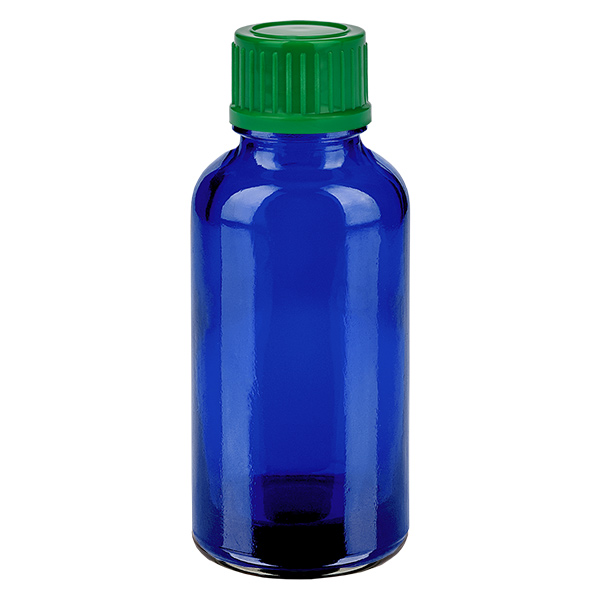 30 ml flaske 11 mm SV grøn STD BlueLine UT18/30