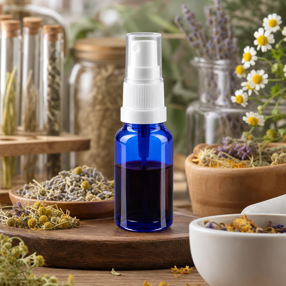 10 ml sprayflaske med STD-skruegevind UT18/10 til professionel brug