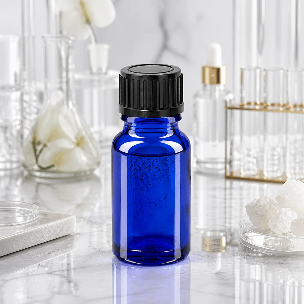 10 ml flaske 11 mm SV sort STD BlueLine UT18/10 10 ml flaske 11 mm SV sort STD BlueLine UT18/10