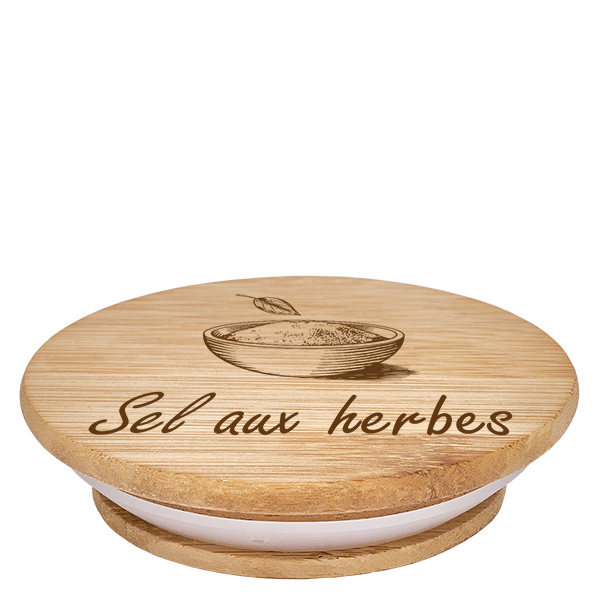 Træbeklædning "Sel aux herbes" til WECK RR60 Træbeklædning "Sel aux herbes" til WECK RR60