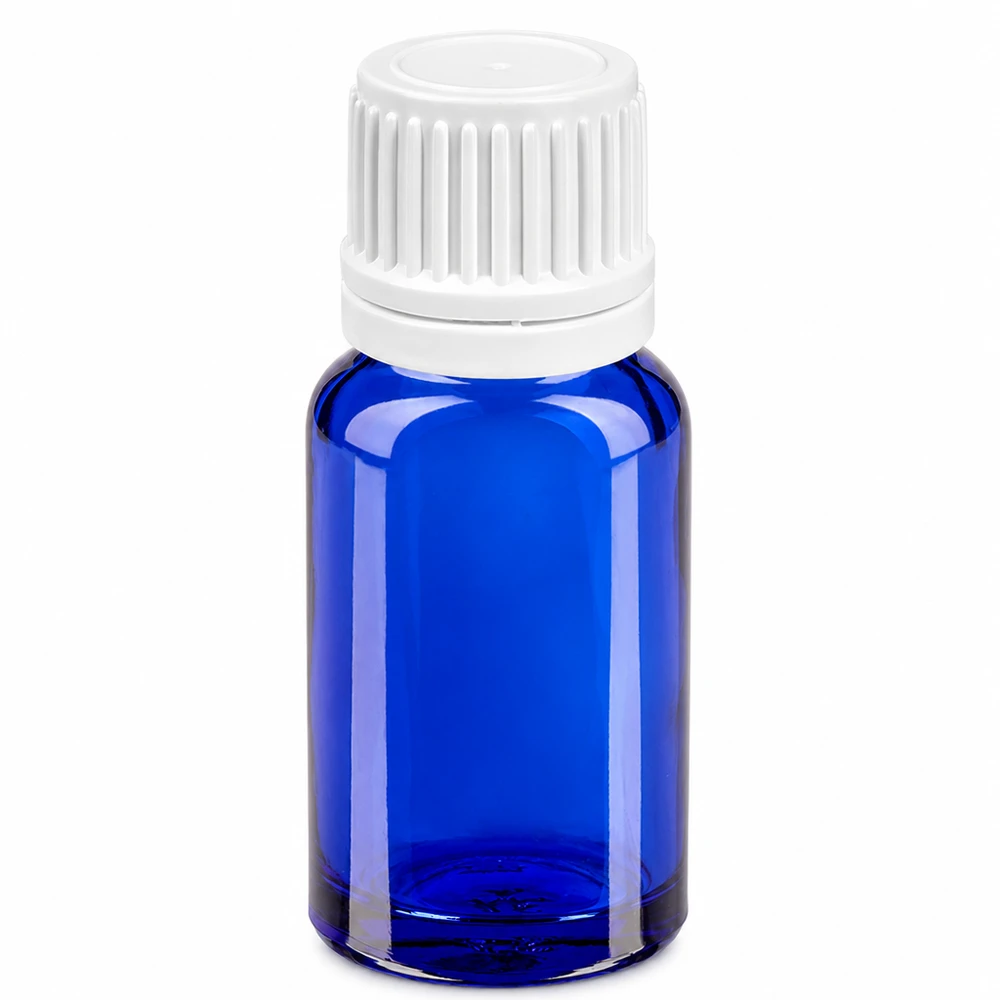 10 ml flaske 11 mm SV hvid OV BlueLine UT18/10