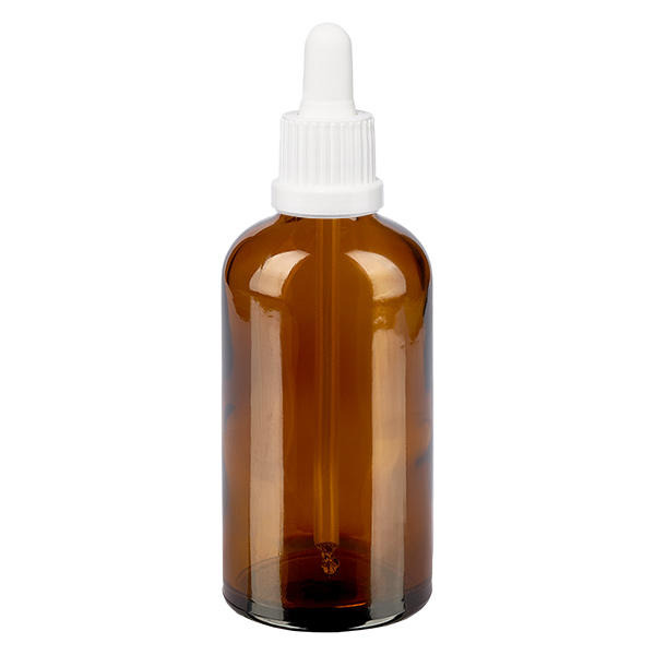 100 ml pipetteflaske hvid OV BrownLine UT18/100