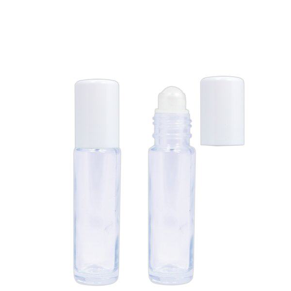 Deodorantrulle (roll-on) 10 ml klart glas komplet Deodorantrulle (roll-on) 10 ml klart glas komplet
