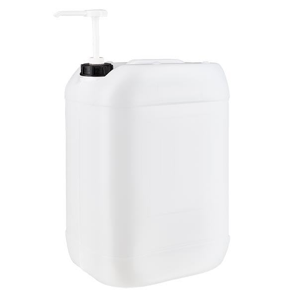 Beholder 25 liter med doseringspumpe Beholder 25 liter med doseringspumpe