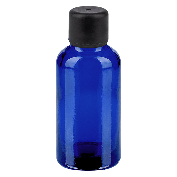 30 ml flaske 6 mm SV sort STD BlueLine UT18/30