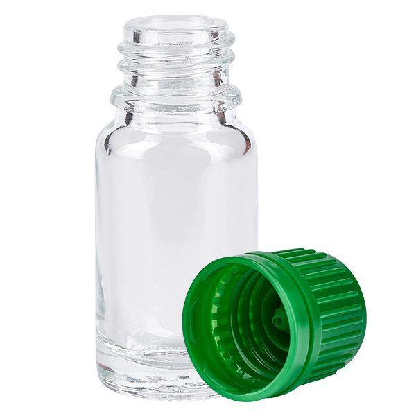 10 ml flaske 11 mm SV grøn OV ClearLine UT18/10 10 ml flaske 11 mm SV grøn OV ClearLine UT18/10