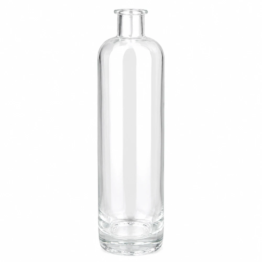 500 ml glasflaske »Ella« uden lukning UNiTWIST® 500 ml glasflaske Ella uden hætte UNiTWIST transparent klar cylindrisk tom Produktfoto
