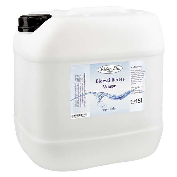 15 liter dobbeltdestilleret vand Doktor-Klaus 15 liter dobbeltdestilleret vand Doktor-Klaus