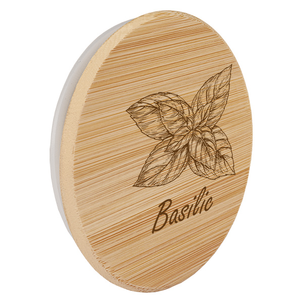 Træcover "Basilic" til WECK RR60 Træcover "Basilic" til WECK RR60