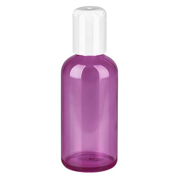 100 ml roll-on-flaske hvid standard PurpleLine UT18/100