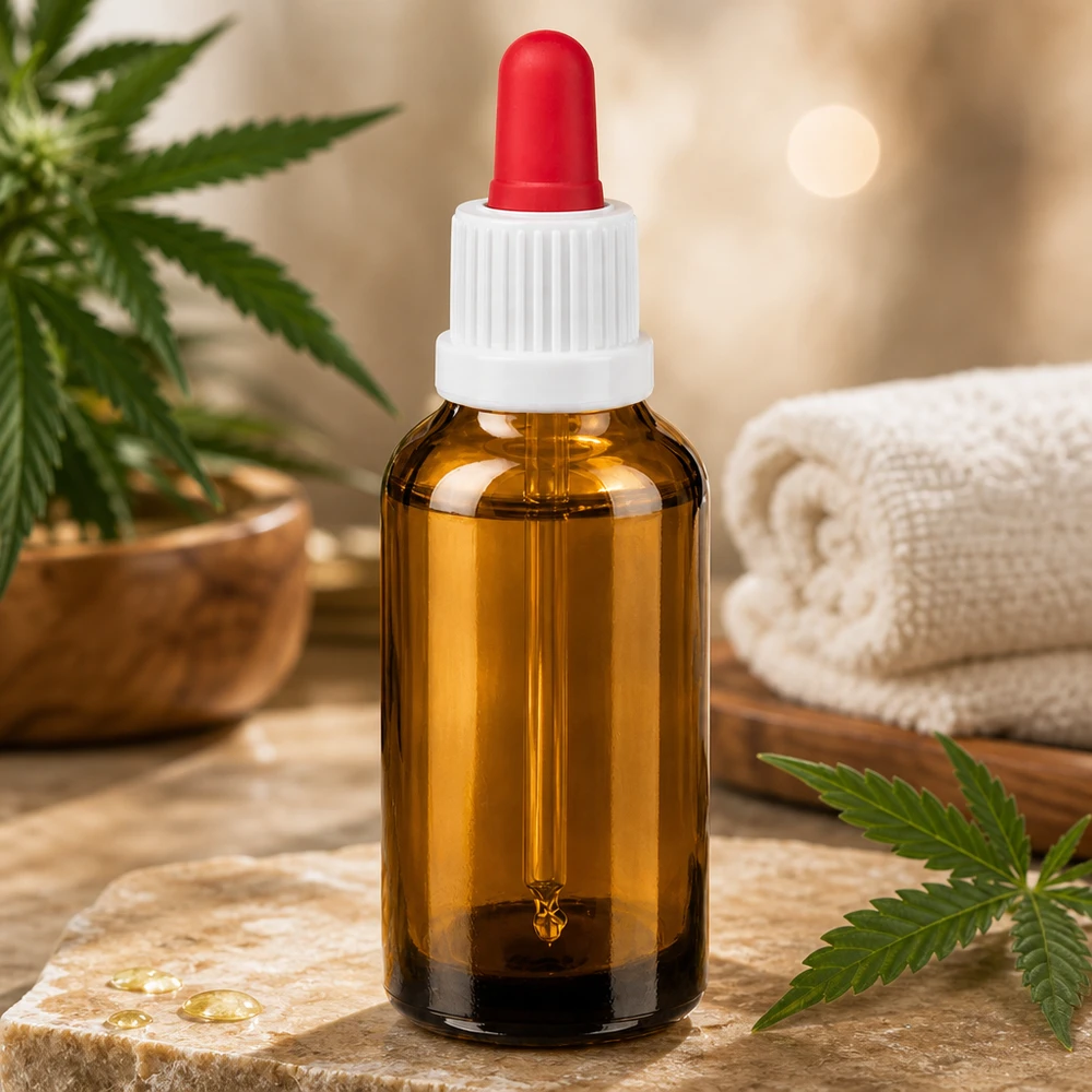 30 ml pipetteflaske hvid/rød OV BrownLine UT18/30 Lysbeskyttende ravfarvet glasflaske 30 ml med pipettelåg for optimal bevaring af aktive ingredienser