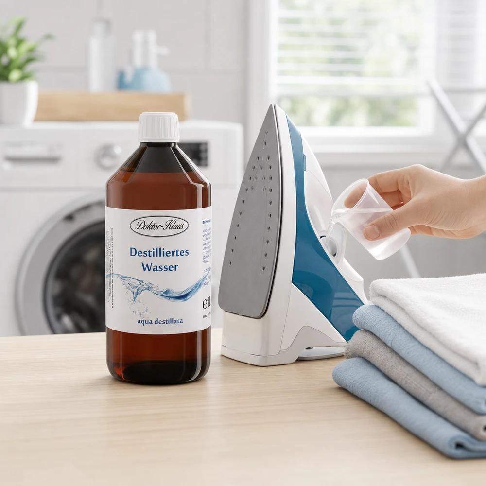 1 liter destilleret vand Doktor Klaus 1 liter destilleret vand Doktor Klaus