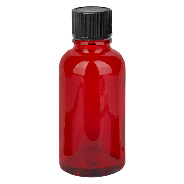 30 ml Dropperflaske 1 mm sort STD RedLine UT18/30