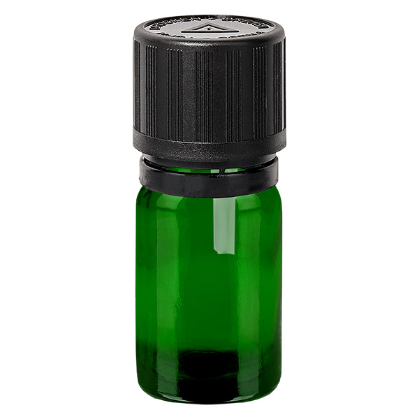 5 ml dråbeflaske 1mm s. OV KiSi Bli GreenL. UT18/5
