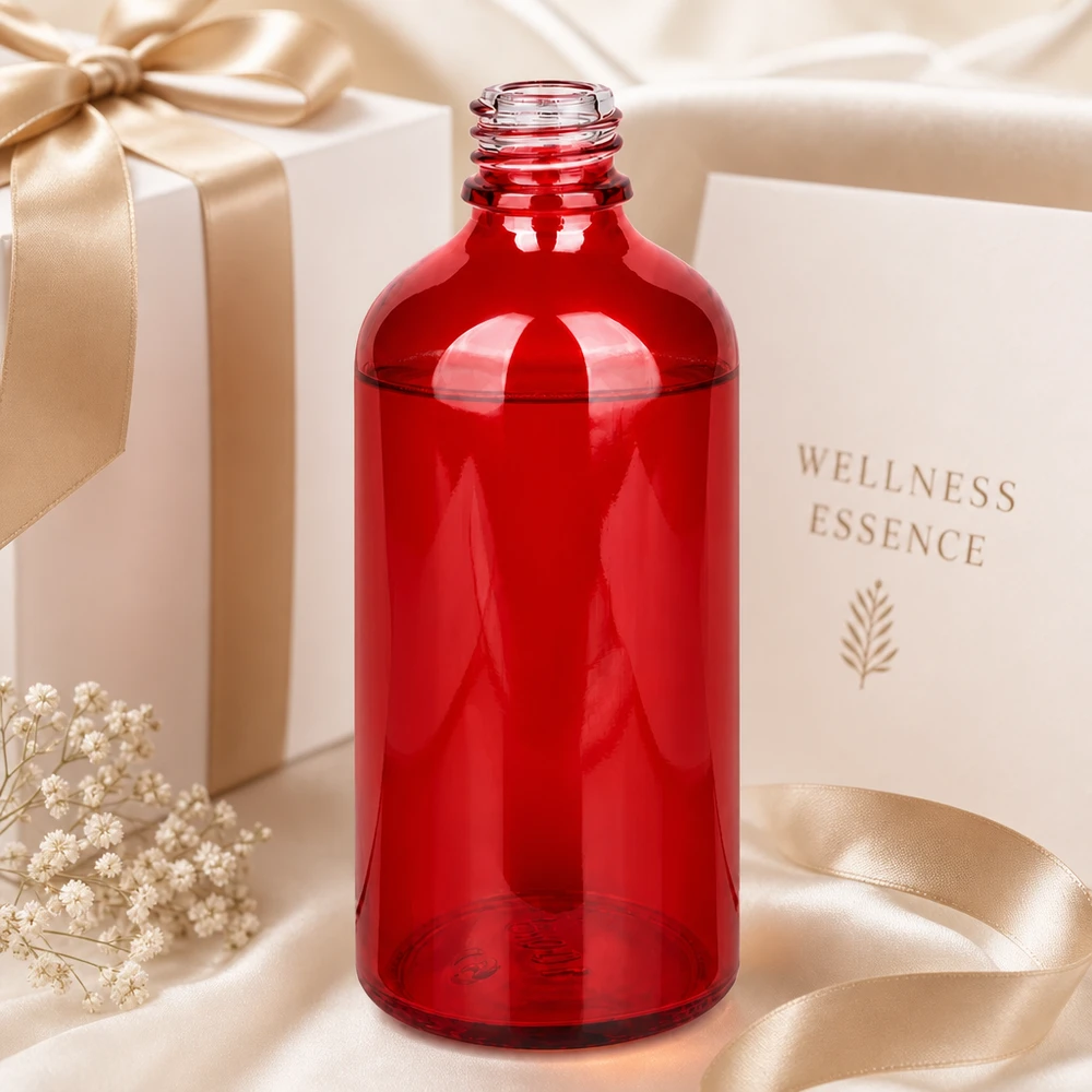 100 ml Apoteksflaske RedLine UT18/100 UNiTWIST 100 ml RedLine-apoteksflaske i høj kvalitet lavet af robust glas til farmaceutiske produkter