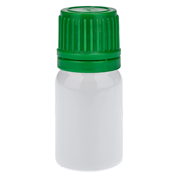 5 ml flaske 11 mm skruelåg grøn originalitetslås WhiteLine UT18/5 5 ml flaske 11 mm skruelåg grøn originalitetslås WhiteLine UT18/5