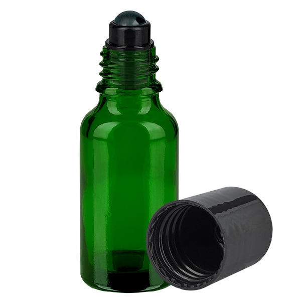20 ml roll-on flaske sort STD GreenLine UT18/20 20 ml roll-on flaske sort STD GreenLine UT18/20