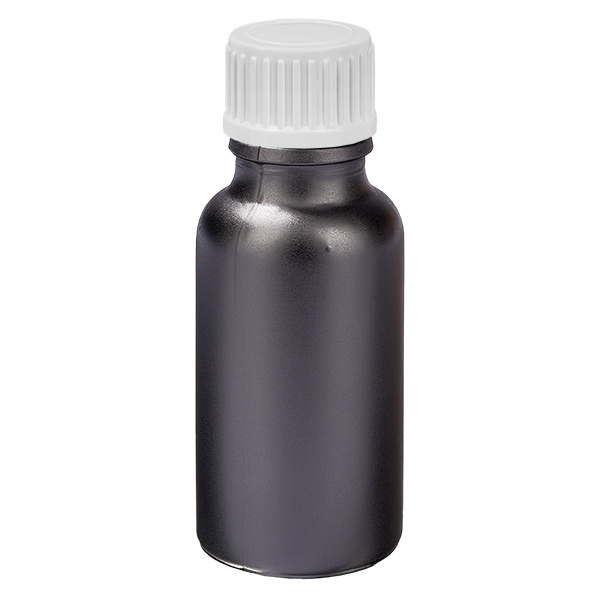 20 ml dråbeflaske 0,9 mm hvid STD BlackLine UT18/20 20 ml dråbeflaske 0,9 mm hvid STD BlackLine UT18/20