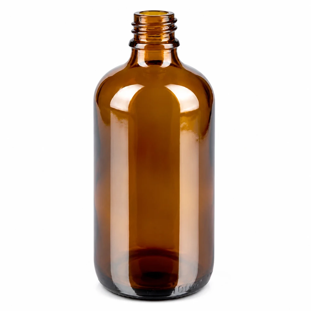 100 ml sprayflaske sort/tr. STD BrownLine UT18/100 Brun glassprayflaske 100 ml med gevind til parfume og aromaterapi