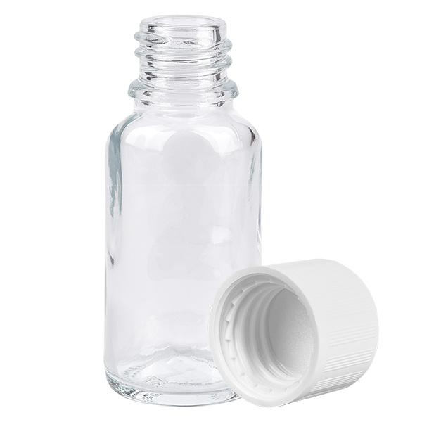 20 ml flaske 11 mm SV hvid OV ClearLine UT18/20 20 ml flaske 11 mm SV hvid OV ClearLine UT18/20
