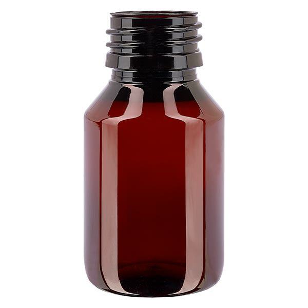 PET-flaske 50 ml PP28 uden låg PET-flaske 50 ml PP28 uden låg