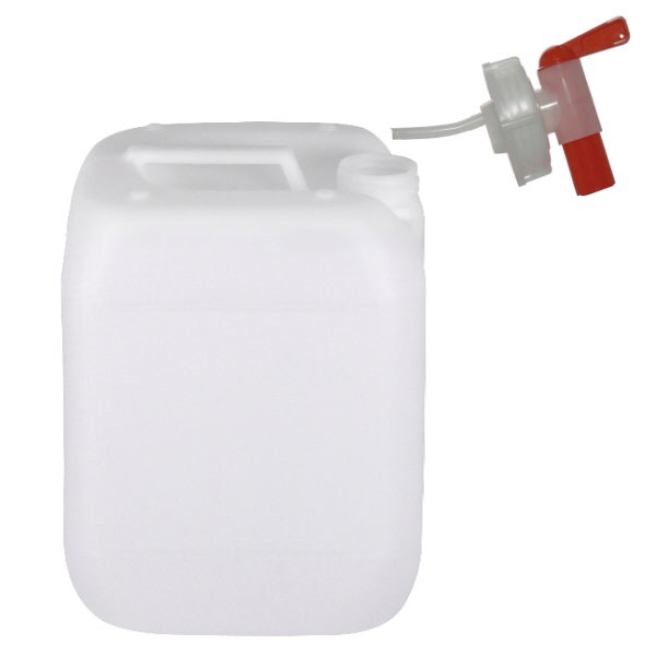 Beholder 15 liter med aftapningshane Beholder 15 liter med aftapningshane