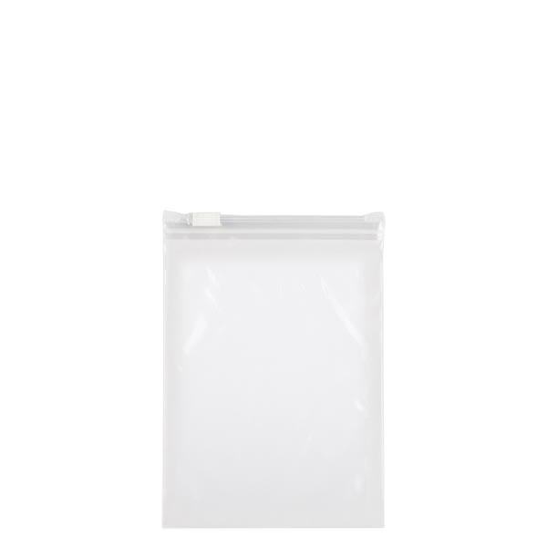 PolyZip med pull-top (pakke med 100) 120x170mm. Fremstillet af klar LDPE. Fødevaresikker. Med lynlåslukning. 60 µm tyk.