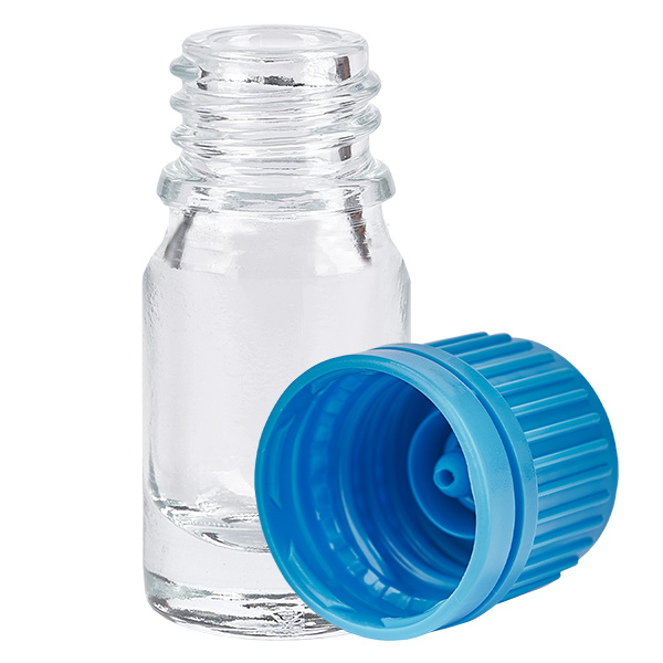 5 ml flaske 11 mm SV blå OV ClearLine UT18/5 5 ml flaske 11 mm SV blå OV ClearLine UT18/5