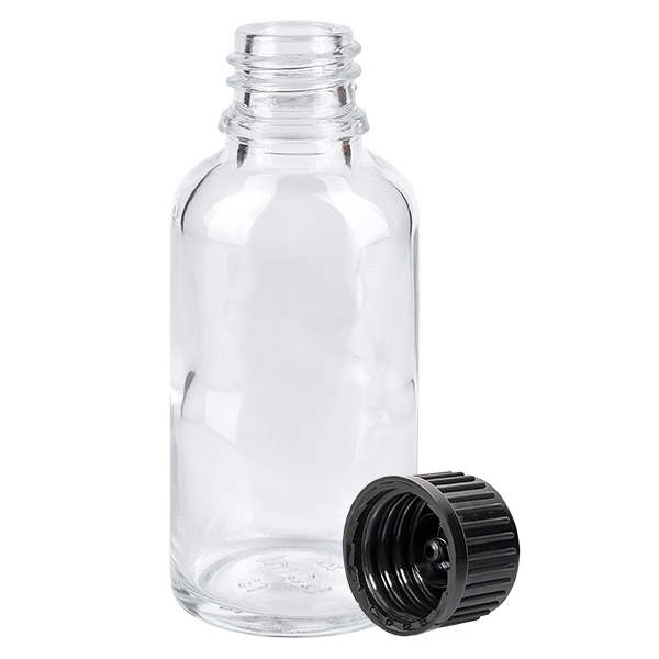 30 ml flaske 11 mm SV sort STD ClearLine UT18/30 30 ml flaske 11 mm SV sort STD ClearLine UT18/30