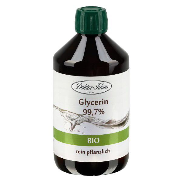 Økologisk glycerin (99,7%) 500 ml Doktor-Klaus Økologisk glycerin (99,7%) 500 ml Doktor-Klaus