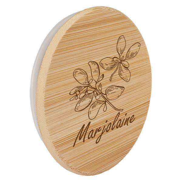 Kappe i træ "Marjolaine" til WECK RR60 Kappe i træ "Marjolaine" til WECK RR60